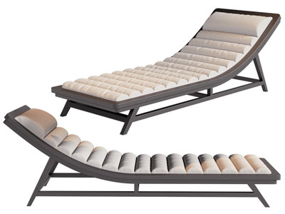 现代躺椅 休闲椅