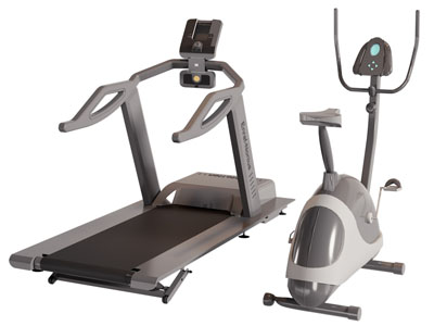 现代跑步机 椭圆机健身器材 体育设备3d模型 现代跑步机 椭圆机健身器材 体育设备