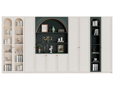 法式复古拼接装饰柜