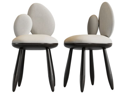 现代卡通休闲椅子