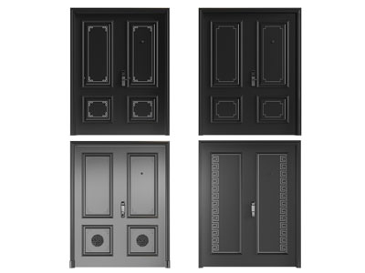 新中式双扇大门 双开门