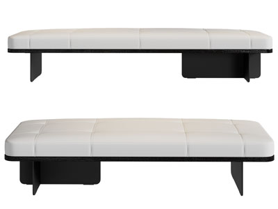 现代长方形沙发凳子