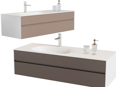 现代洗手台 水龙头