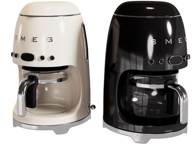 现代咖啡机3d模型 现代咖啡机