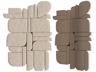 侘寂风立体装饰挂画 墙饰挂件