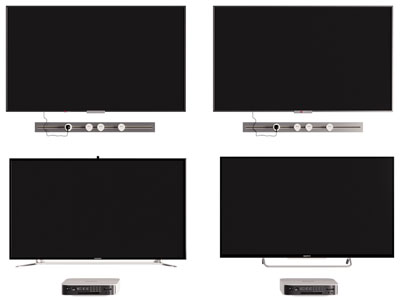 现代液晶电视机3d模型 现代液晶电视机