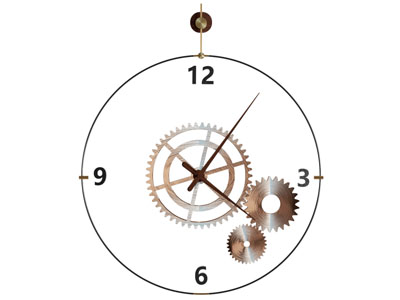 现代钟表 墙饰挂件3d模型 现代钟表 墙饰挂件