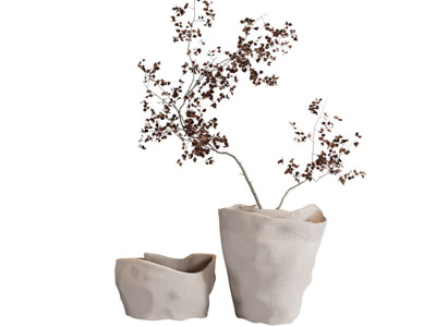 侘寂风花盆盆栽植物