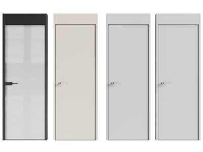 现代平开门 木门 玻璃门