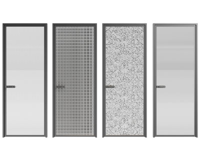 现代长虹玻璃平开门