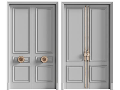 美式双扇平开门 大门
