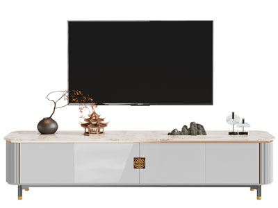 新中式电视柜 电视机