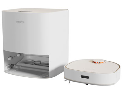 现代带充电器的智能扫地机3d模型 现代带充电器的智能扫地机