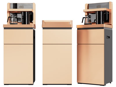 现代茶吧机 饮水机3d模型 现代茶吧机 饮水机