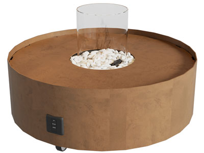 现代圆形壁炉火炉 围炉