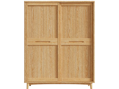 北欧实木衣柜3d模型 北欧实木衣柜