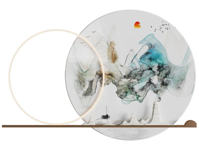 新中式墙饰挂件