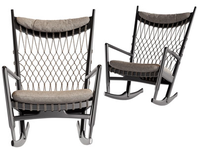 北欧摇椅 躺椅 休闲椅子