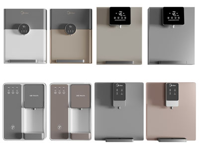 现代直饮机 饮水机 厨房电器3d模型 现代直饮机 饮水机 厨房电器