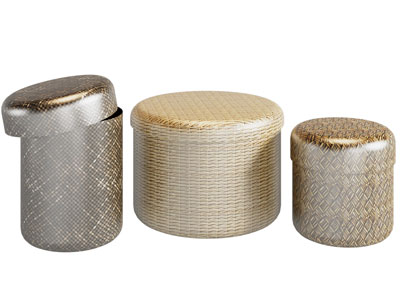 现代收纳筐坐墩 坐凳