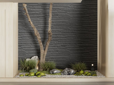 现代室内景观园艺小品