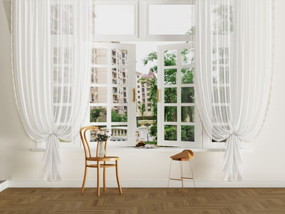 欧式窗帘窗纱3d模型 欧式窗帘窗纱