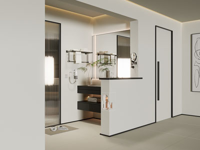 现代玄关洗手间 卫浴间