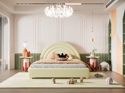 现代轻奢卧室 儿童房