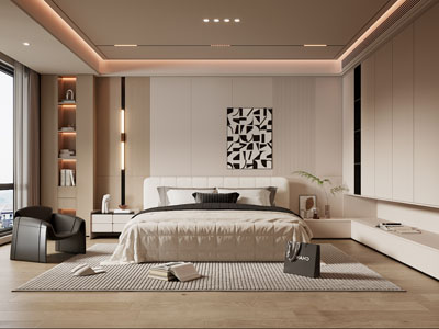 现代卧室