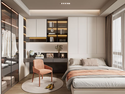 现代榻榻米卧室