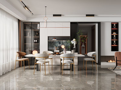 现代轻奢餐厅