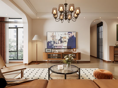 法式中古风客厅