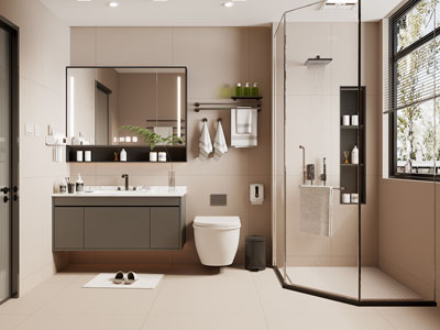 现代卫浴间 洗手间