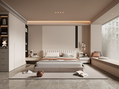 现代卧室
