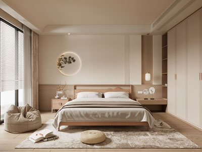 新中式卧室
