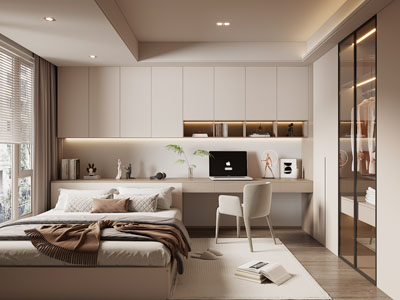 现代榻榻米卧室