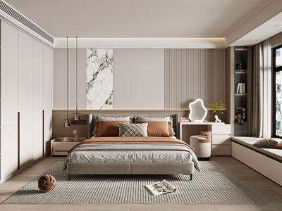 现代卧室