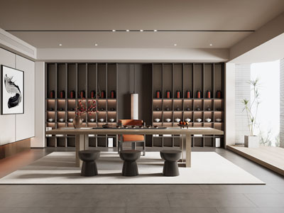 新中式茶室
