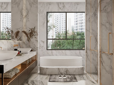 现代轻奢卫浴间 洗手间