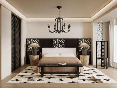 法式中古风卧室