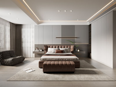 现代卧室