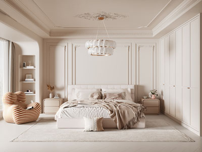 法式奶油风卧室