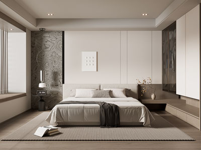 侘寂风卧室