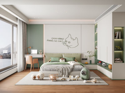 现代卧室 儿童房