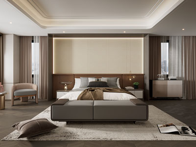 现代卧室