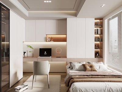 现代榻榻米卧室