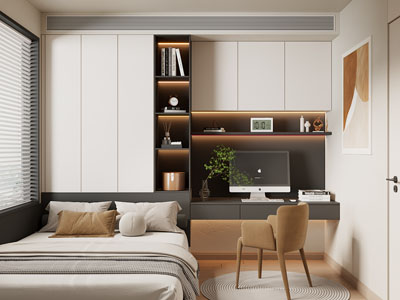 现代榻榻米卧室