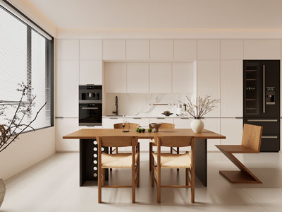 现代中古风餐厅