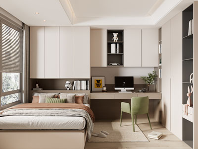 现代塔塔米卧室