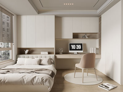 现代榻榻米卧室